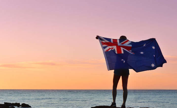 Australia Flag - Blog Banner