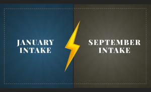 Jan Intake Vs Sept Intake