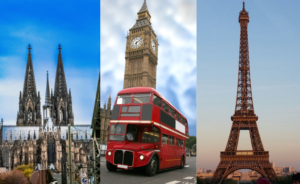 UK, Germany & France