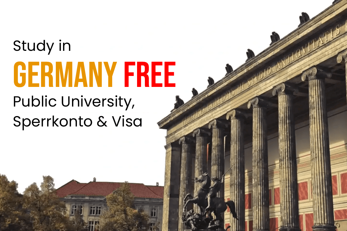 Study in Germany for Free: Public Unis, Sperrkonto & Visa
