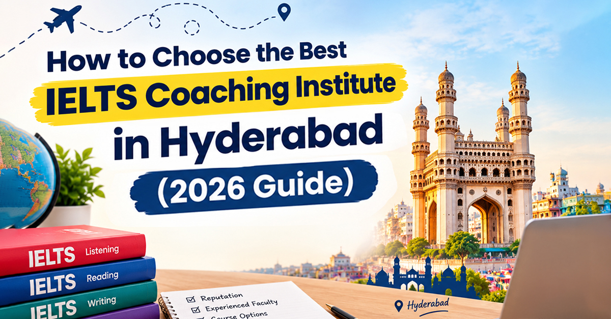 Students attending IELTS exam coaching class in Hyderabad institute