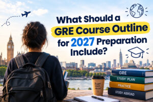 Monthly GRE course outline calendar for 2027 intake preparation