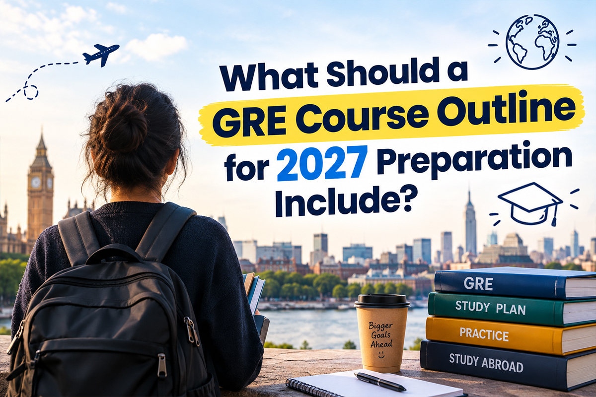 Monthly GRE course outline calendar for 2027 intake preparation